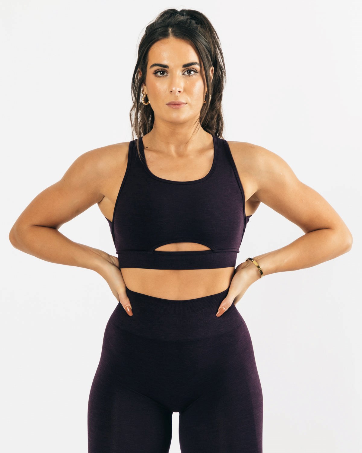 Alphalete High-Impact Seamless Sports Bra Twilight Femme | JYR-90622780