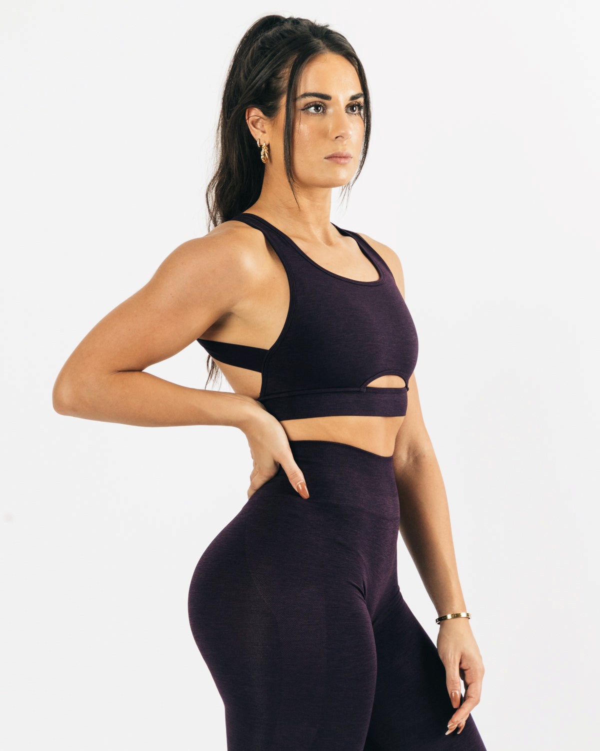 Alphalete High-Impact Seamless Sports Bra Twilight Femme | JYR-90622780