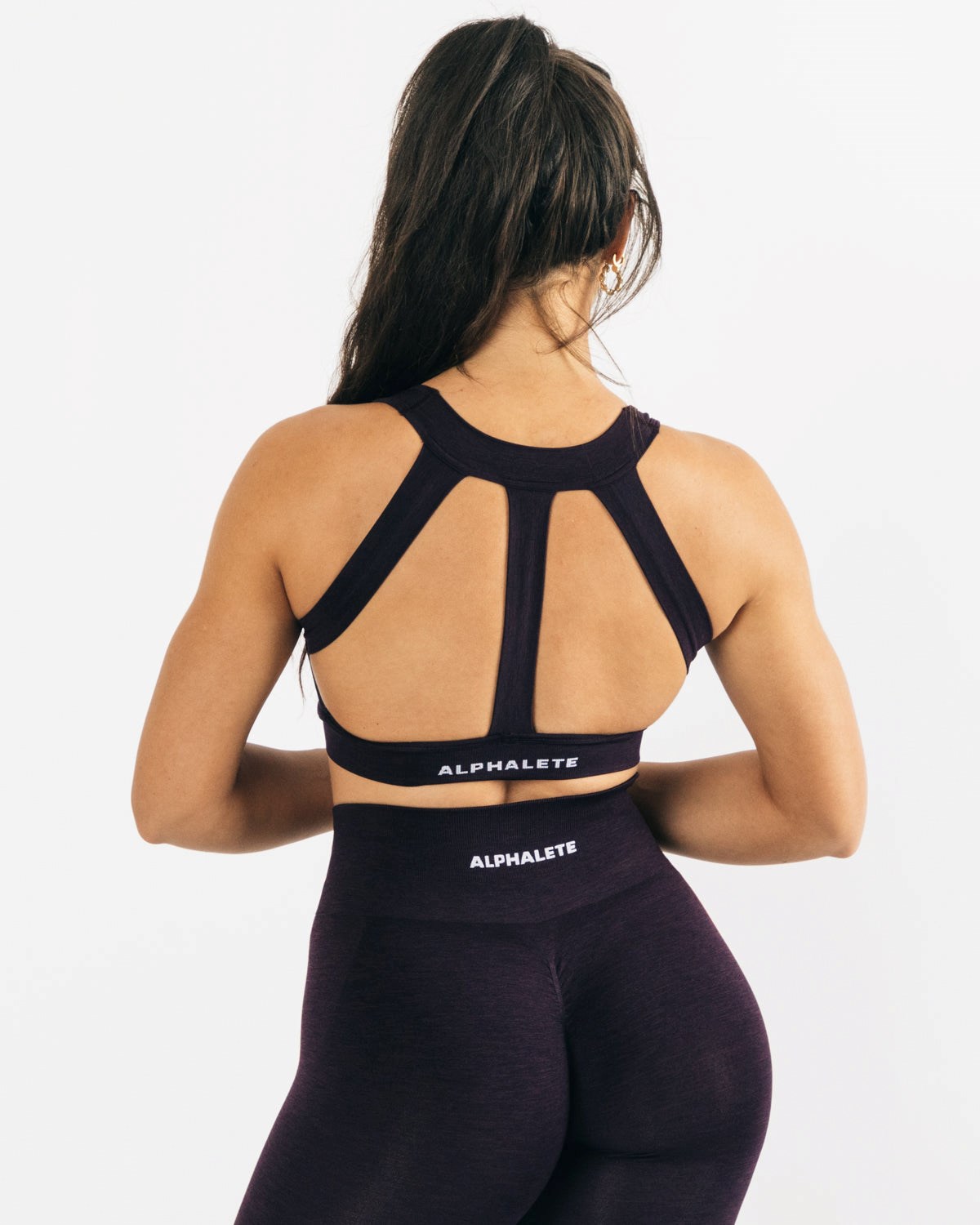 Alphalete High-Impact Seamless Sports Bra Twilight Femme | JYR-90622780