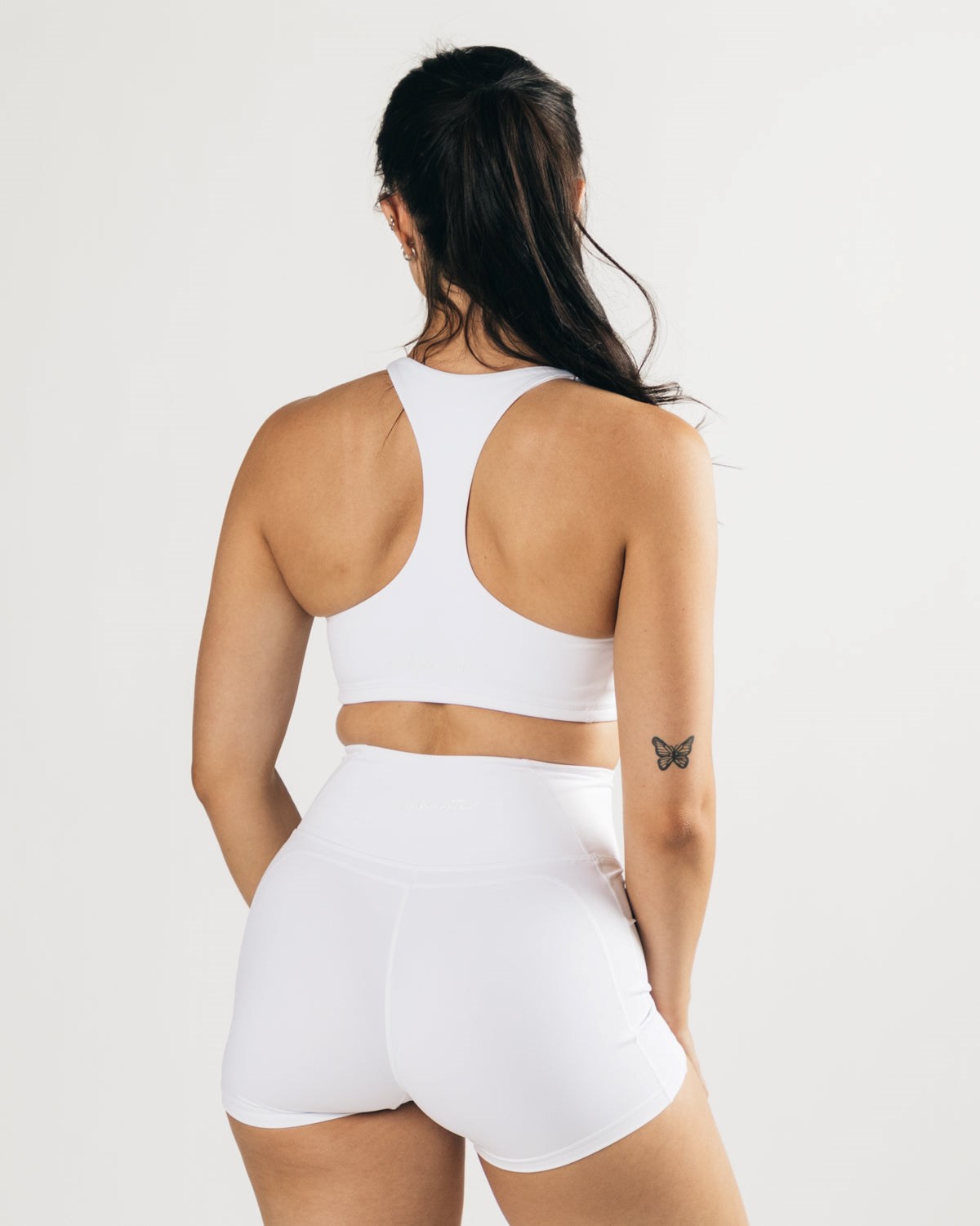 Alphalete Medium-Support One Piece Sports Bra Blanche Femme | PML-88505688