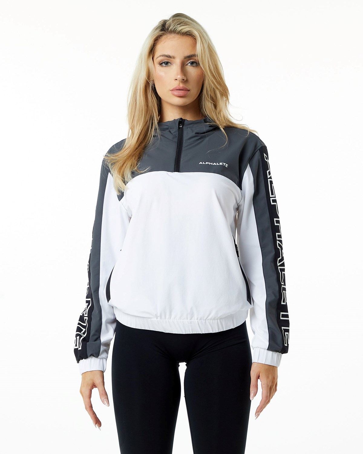 Alphalete Woven Performance Jacket Rocky Mountain Femme | AXV-10723050