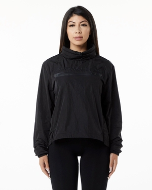 Alphalete All-Purpose Pullover Noir Femme | MCQ-10026853