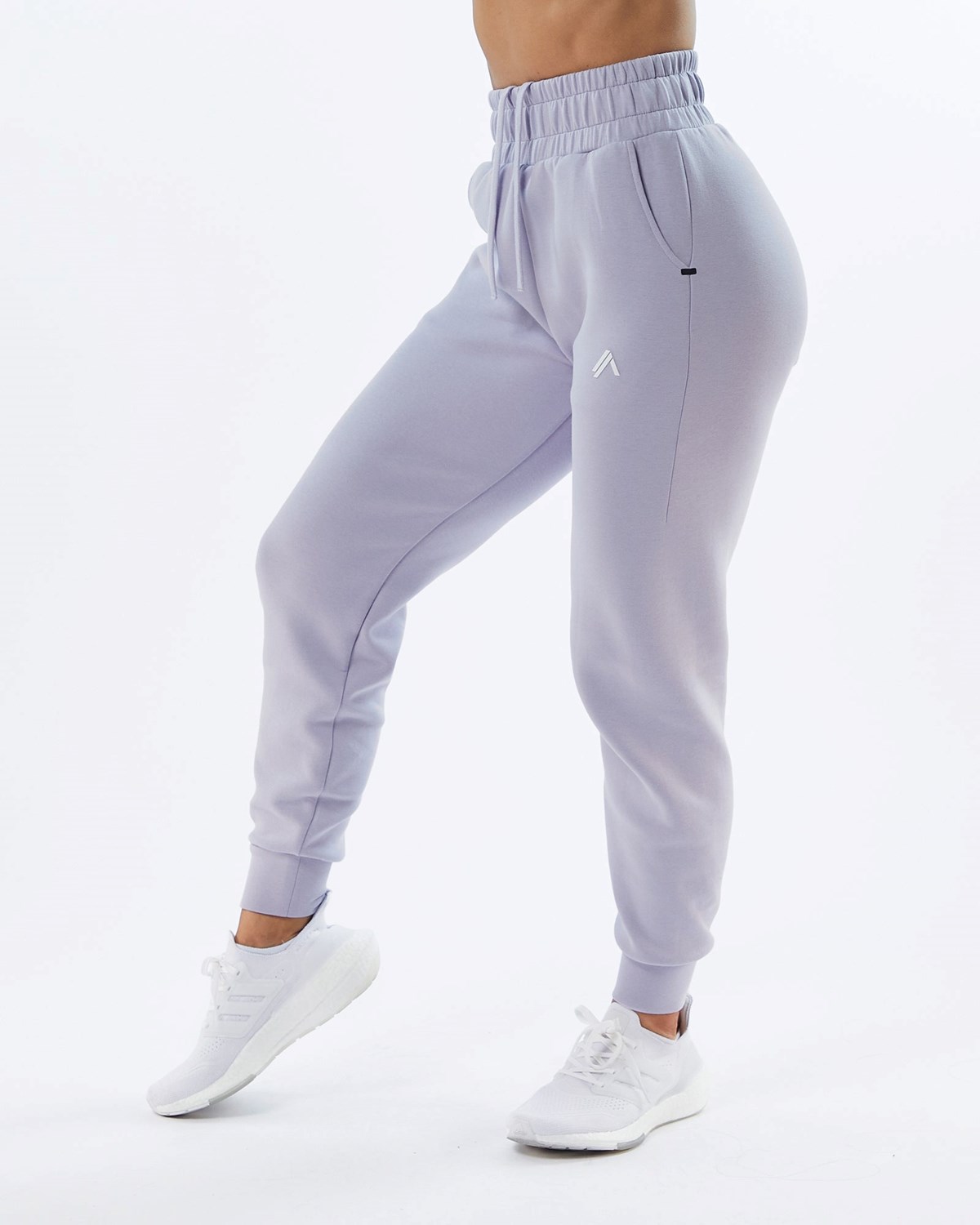 Alphalete Interlock Knit Cuffed Jogger Lilac Femme | PKM-40614638