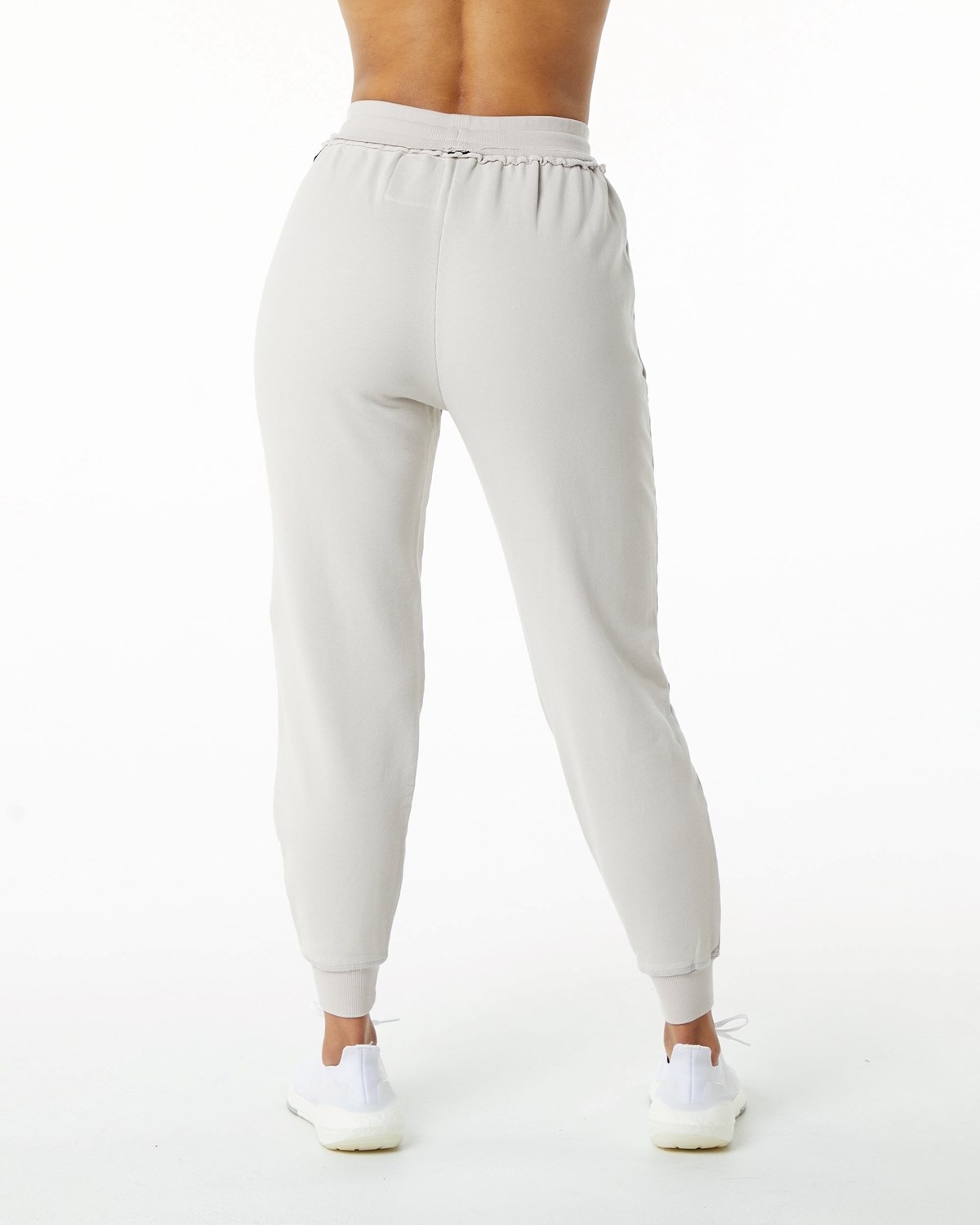 Alphalete Heavyweight Washed Terry Jogger Moonstone Femme | YBN-34355893