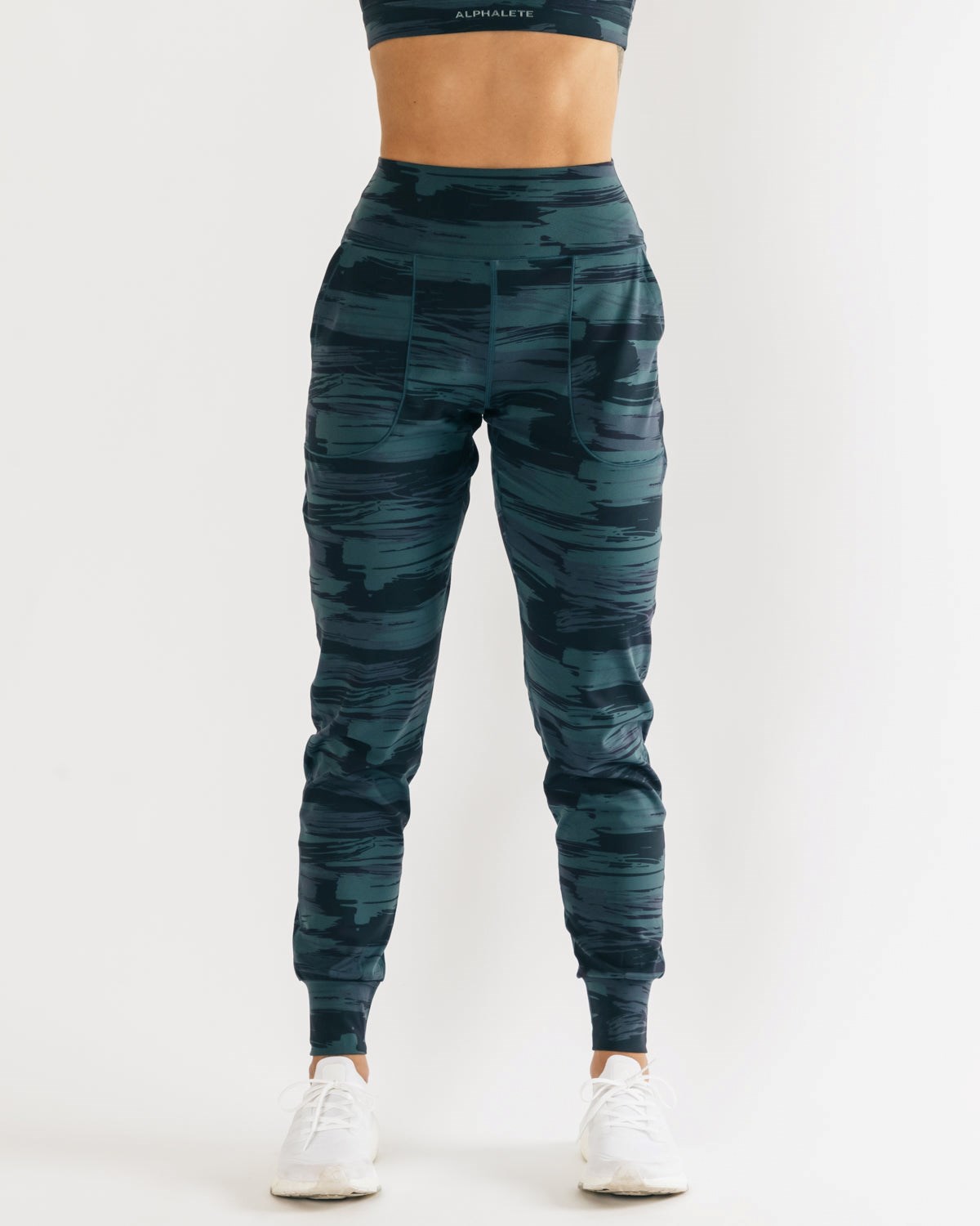 Alphalete All-Purpose Jogger Bleu Camouflage Femme | DGJ-07067969