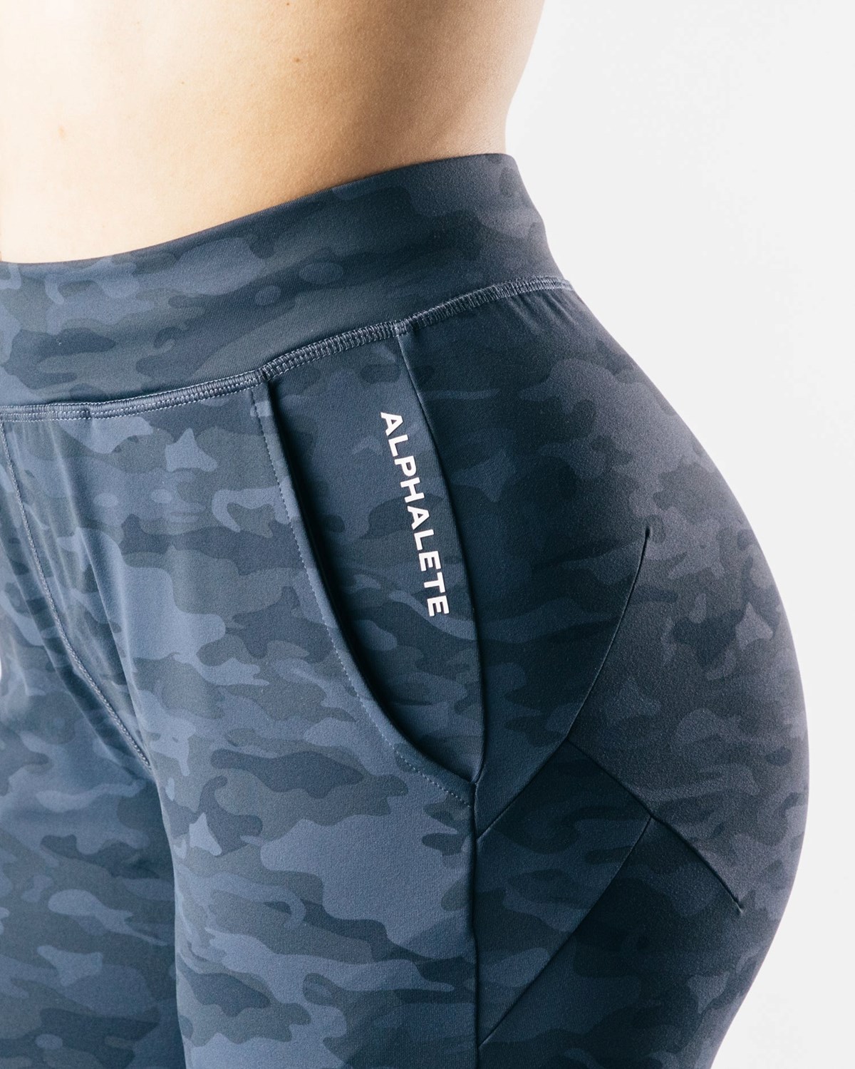 Alphalete 4-Way Stretch Jogger Bleu Marine Foncé Camouflage Femme | XVO-61961586