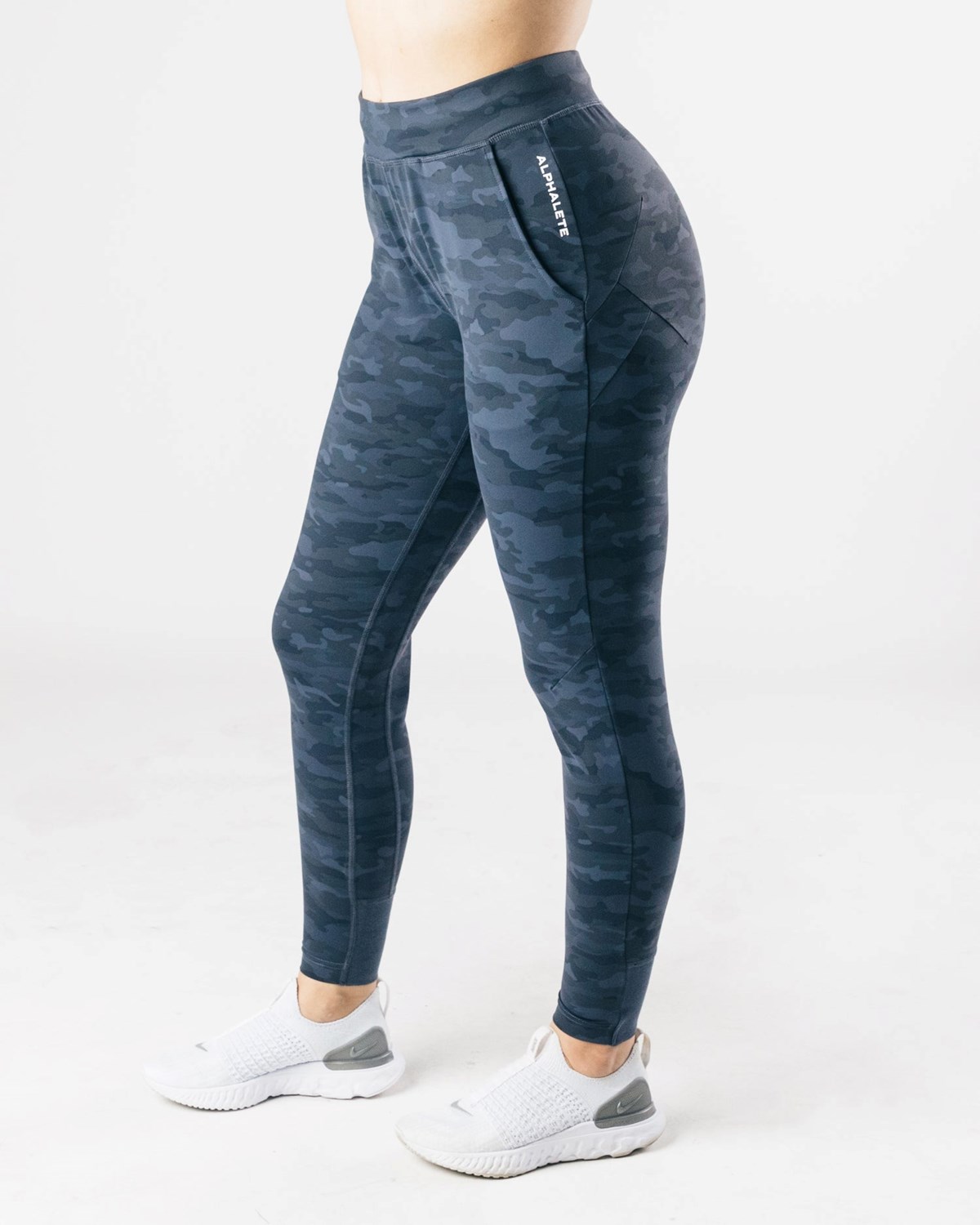 Alphalete 4-Way Stretch Jogger Bleu Marine Foncé Camouflage Femme | XVO-61961586