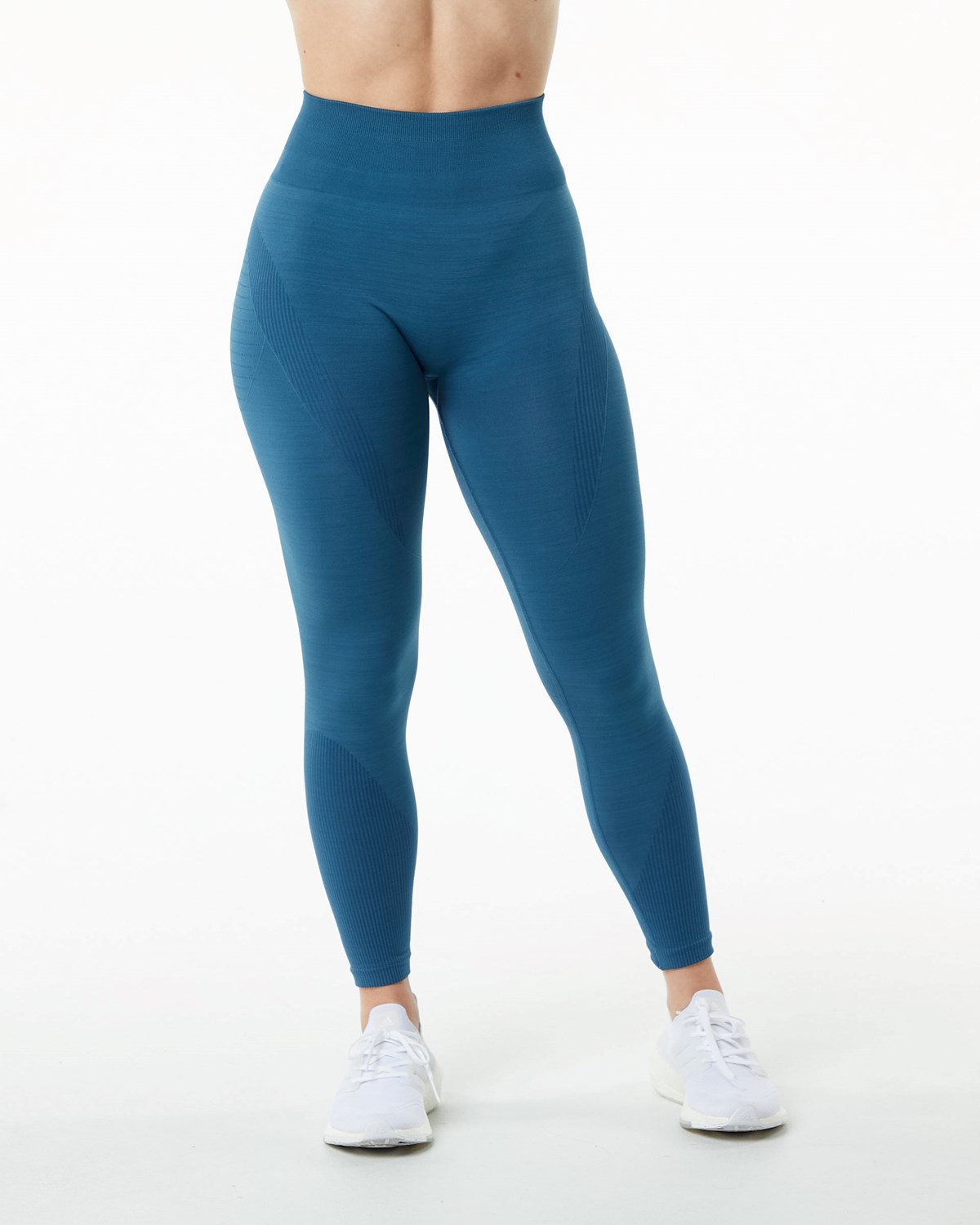 Alphalete High Performance Seamless Legging Bleu Femme | RBR-51446979