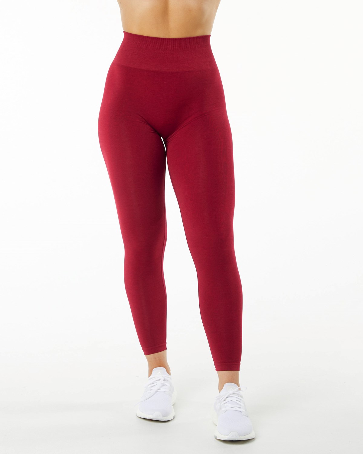 Alphalete Seamless Scrunch Legging Scarlet Femme | HDN-53064802