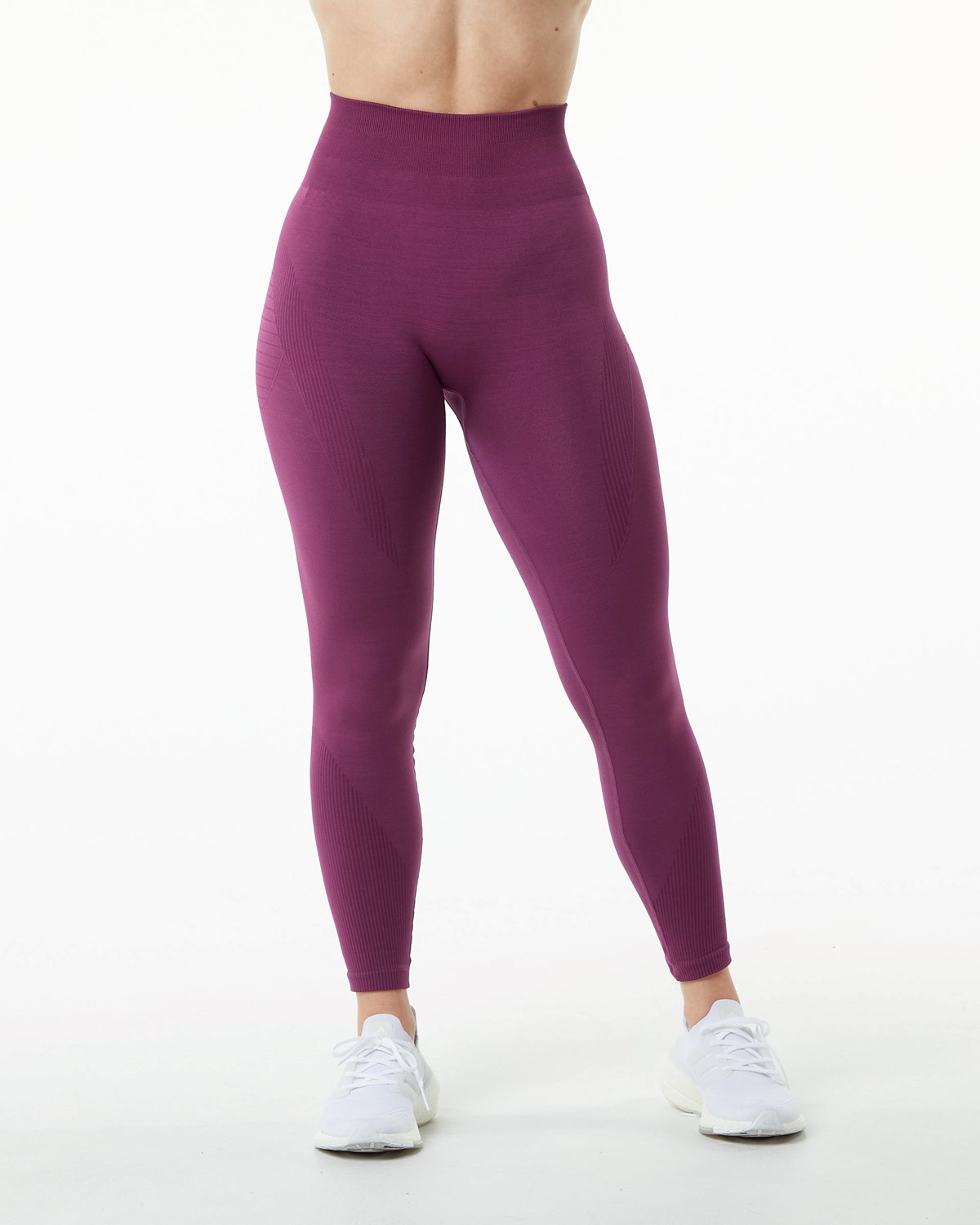 Alphalete High Performance Seamless Legging Grape Femme | FOE-60645994