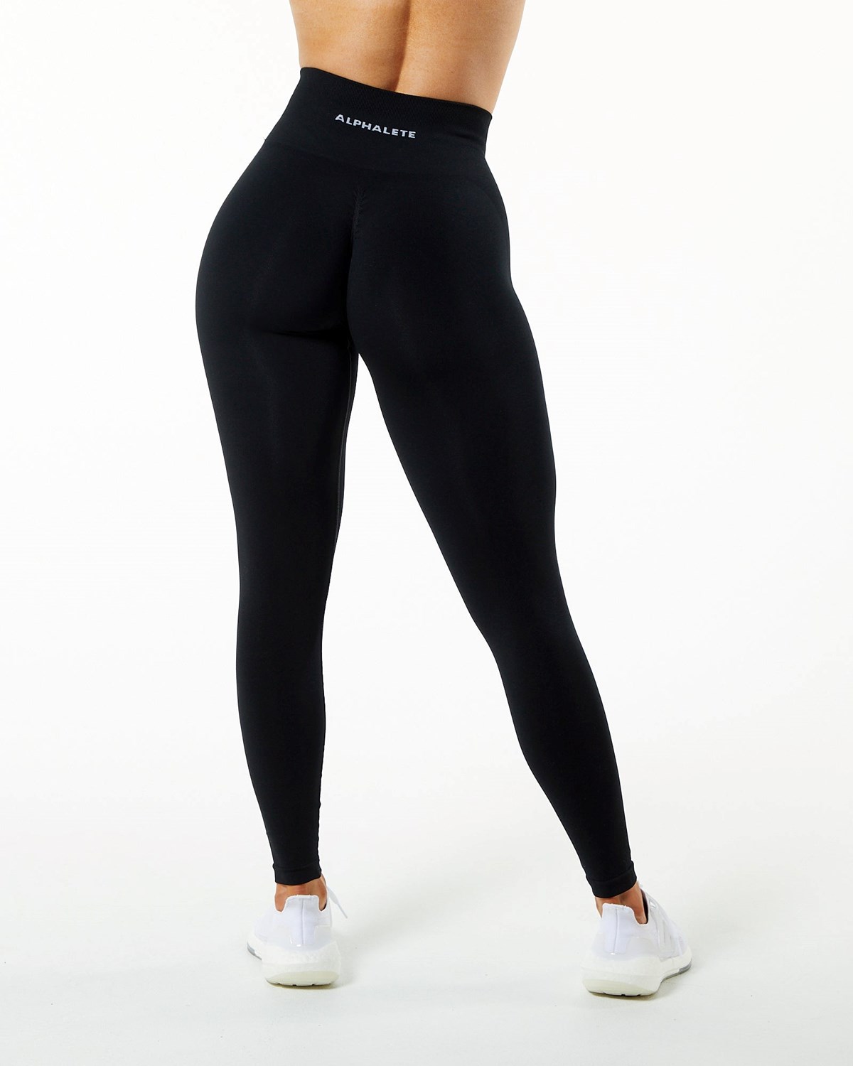 Alphalete Seamless Scrunch Legging Noir Femme | LCW-13186124