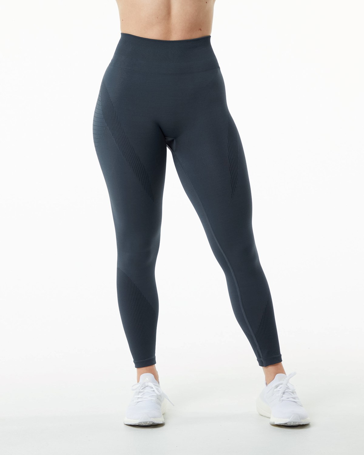 Alphalete High Performance Seamless Legging Carbon Femme | TES-55500877