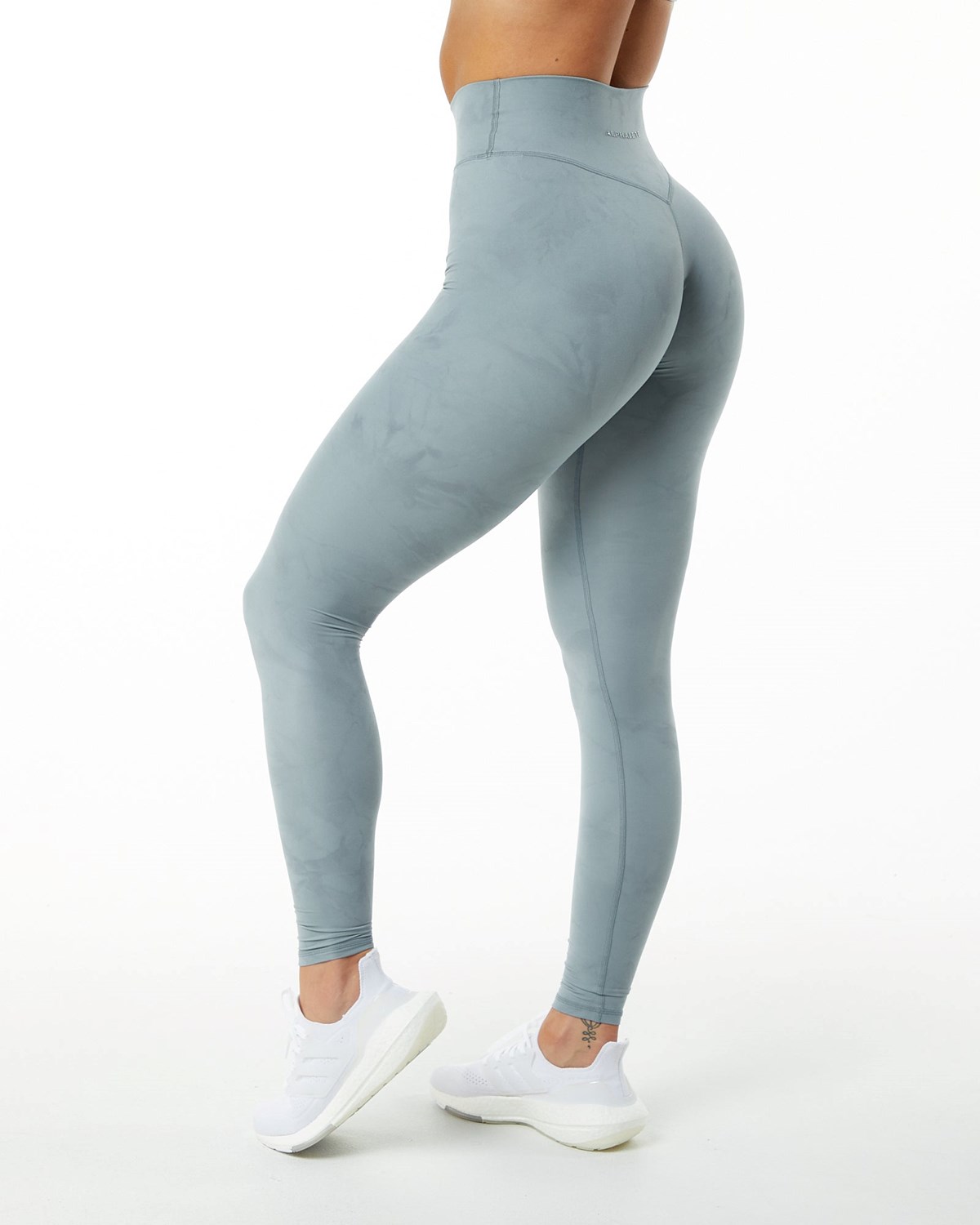 Alphalete All-Purpose Luxury Legging Washed Denim Femme | NVK-02777116