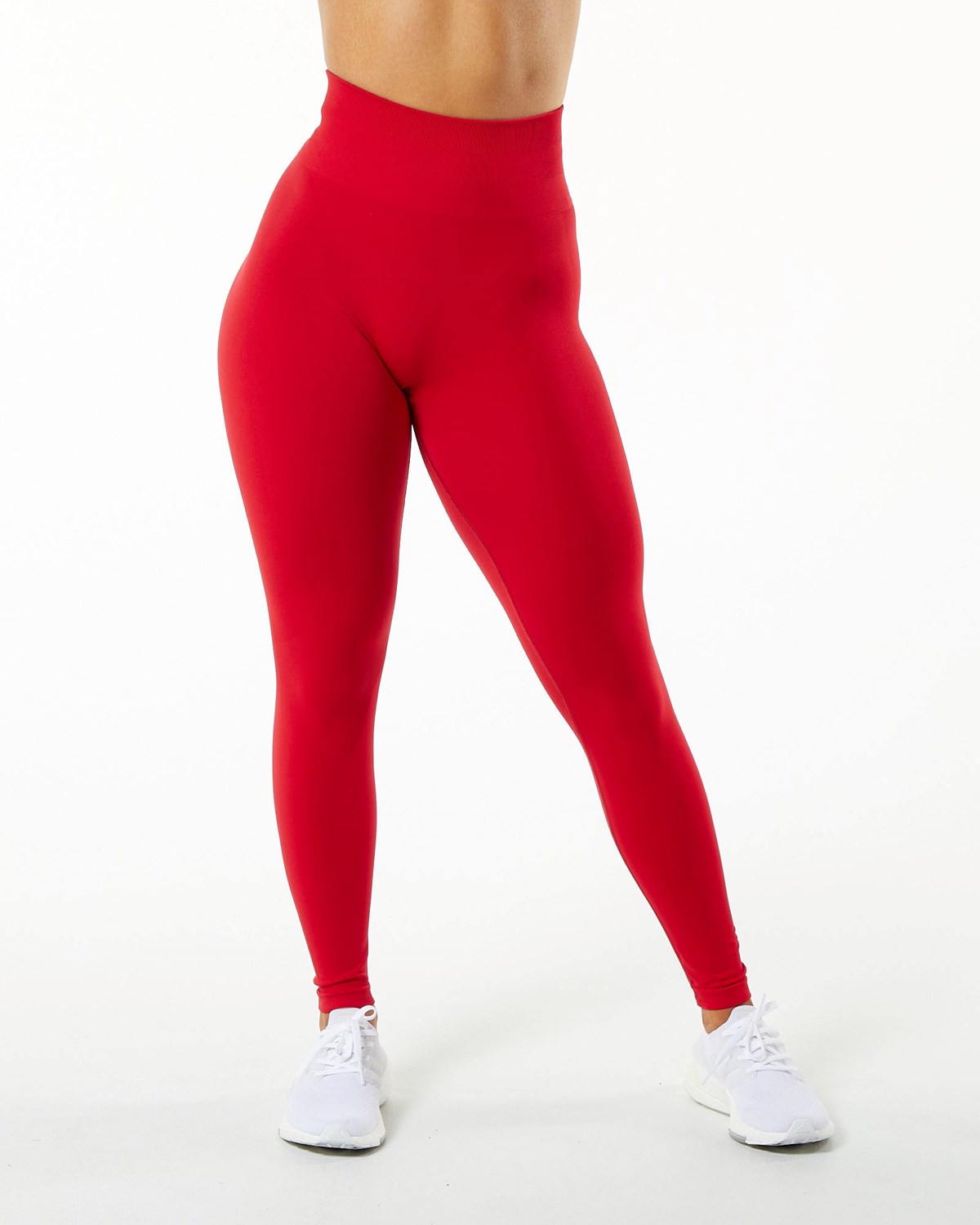 Alphalete Seamless Scrunch Legging Rouge Femme | UNT-02964753