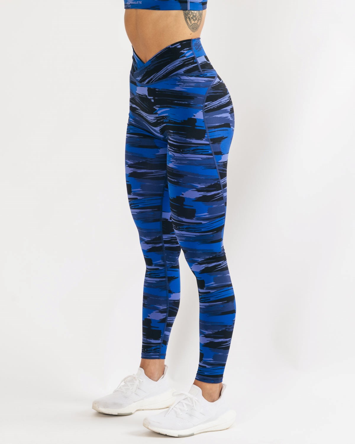 Alphalete All-Purpose Legging Bleu Camouflage Femme | MOI-31960384