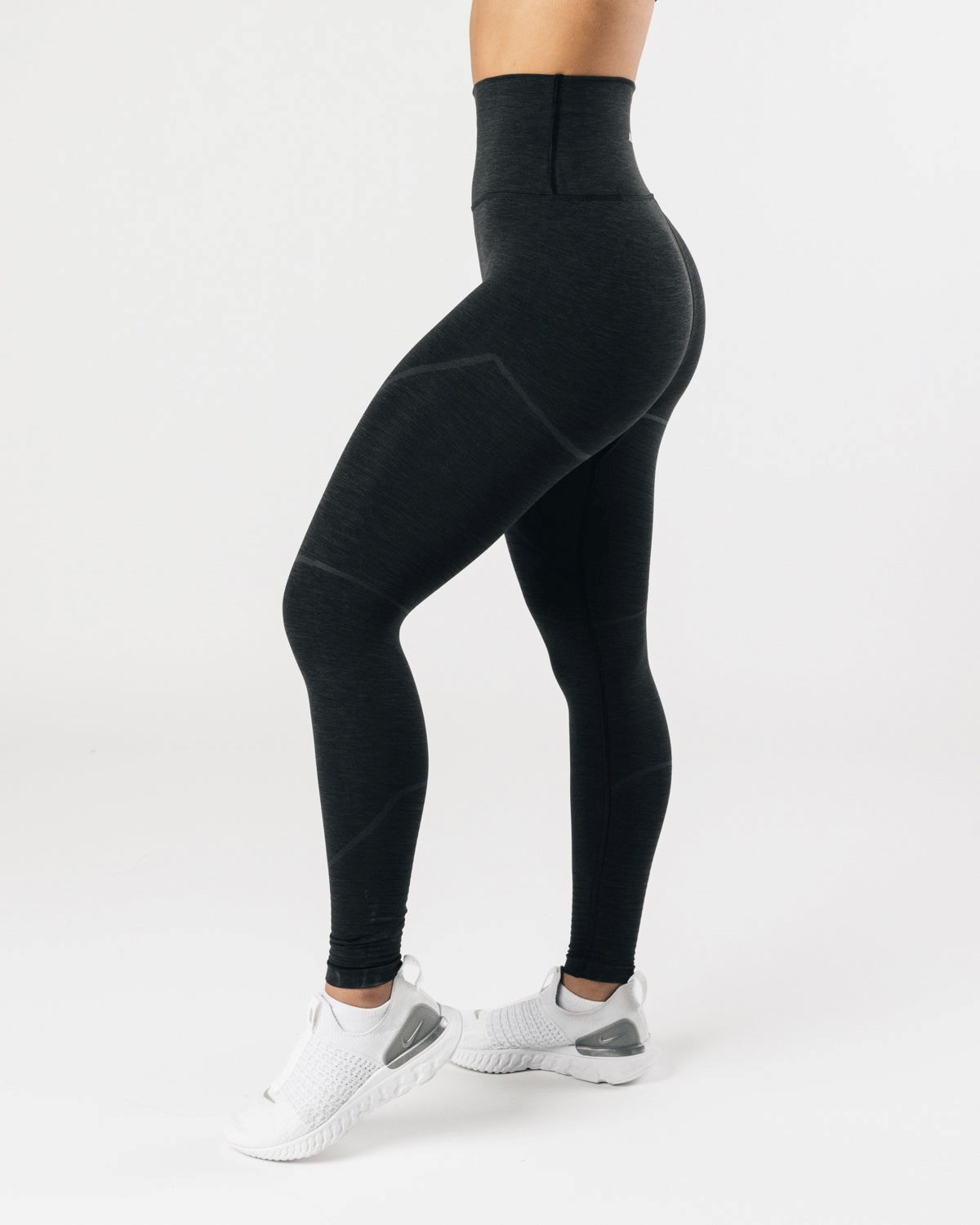 Alphalete High-Performance Seamless Legging Noir Femme | PHO-56241841