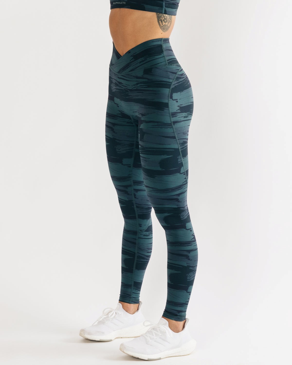 Alphalete All-Purpose Legging Bleu Camouflage Femme | OCJ-28216711