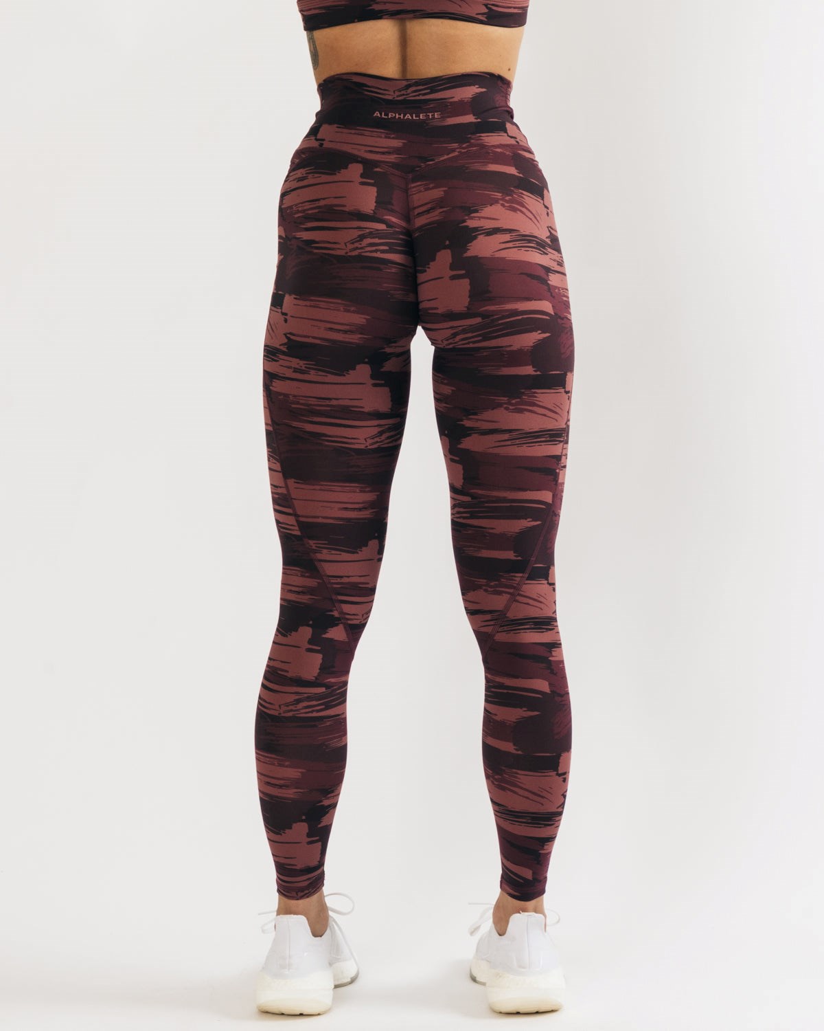 Alphalete All-Purpose Legging Bordeaux Camouflage Femme | CEH-12475599