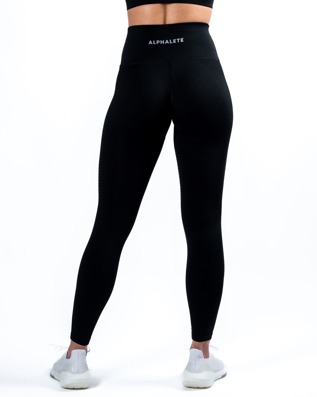 Alphalete High-Performance Seamless Legging Noir Femme | VTA-77067258