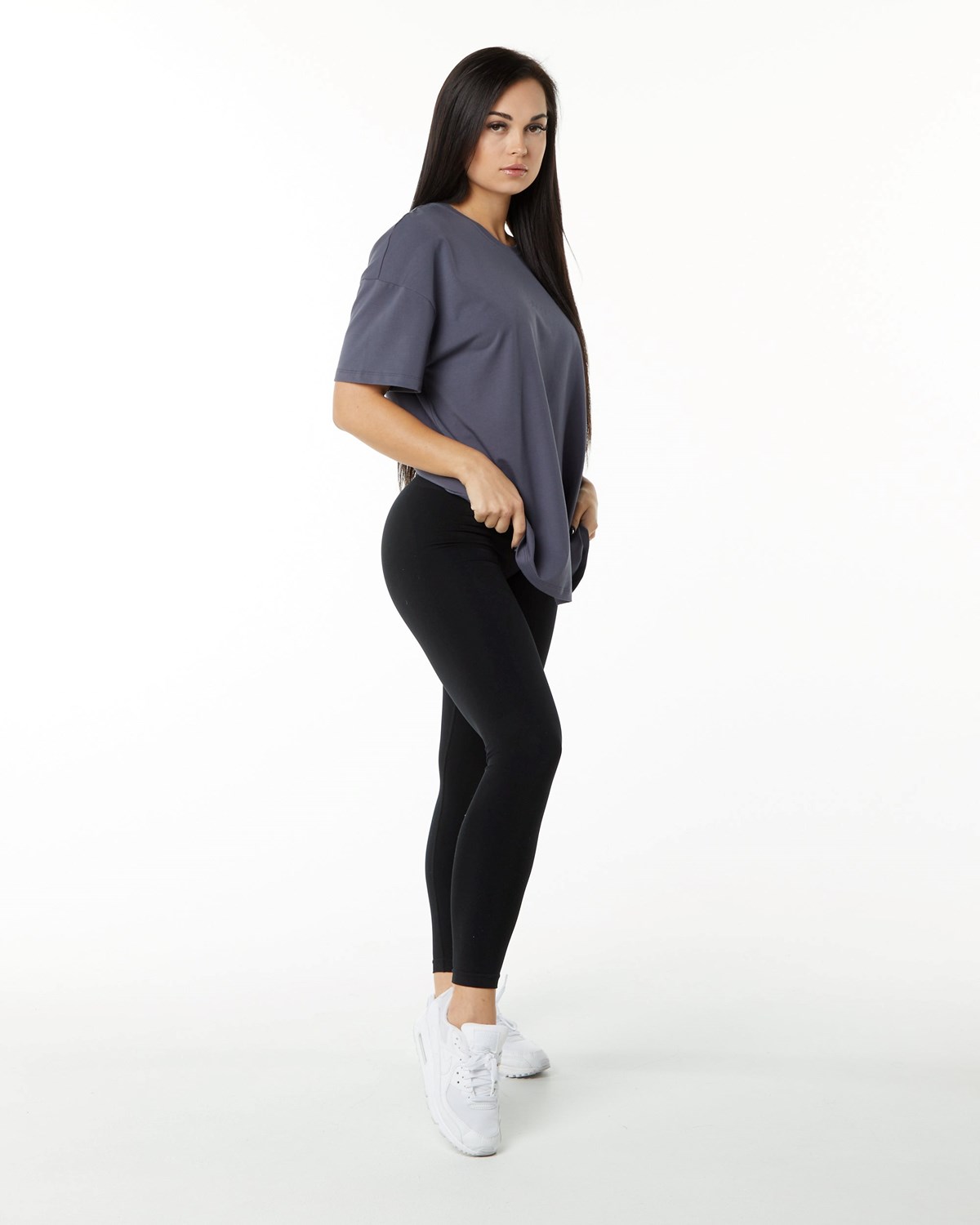 Alphalete Performance Corta Sleeve Violette Femme | JLH-49732177