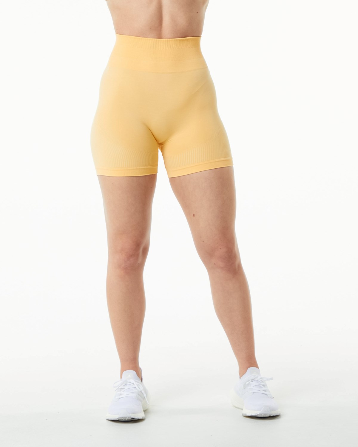 Alphalete High Performance Seamless Corta Daffodil Femme | WBS-89669830