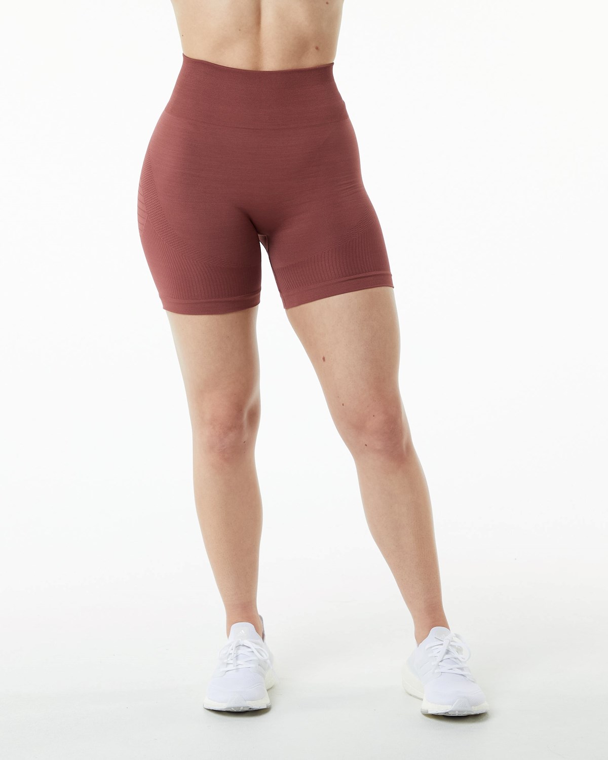 Alphalete High Performance Seamless Corta Gingerbread Femme | AJA-10306747