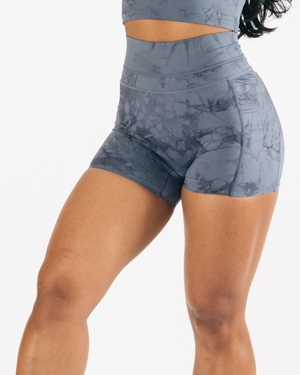 Alphalete All-Purpose Luxury 4” Corta Bleu Femme | QQG-94302945