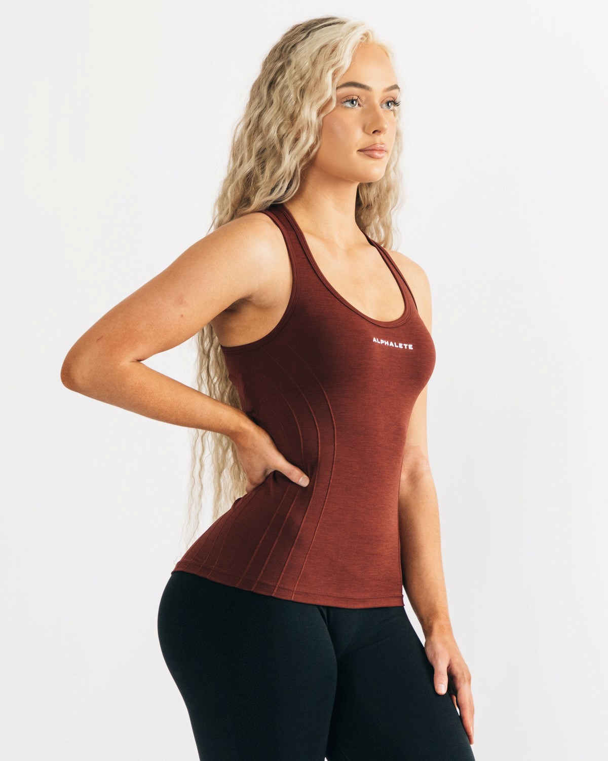 Alphalete High Performance Seamless Tank Cuivre Femme | XTF-35877088