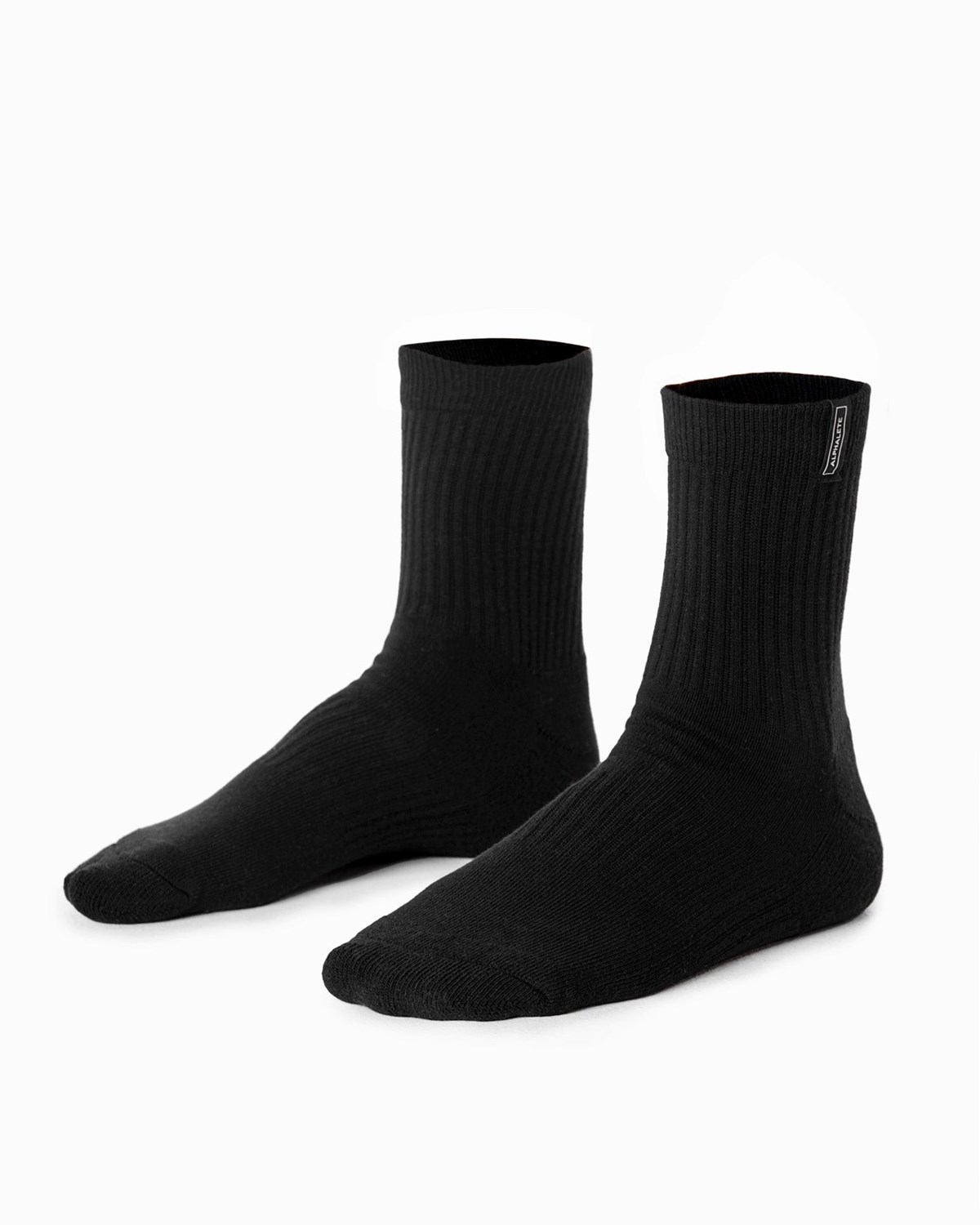 Alphalete Crew Sock Noir Femme | LLM-62654681