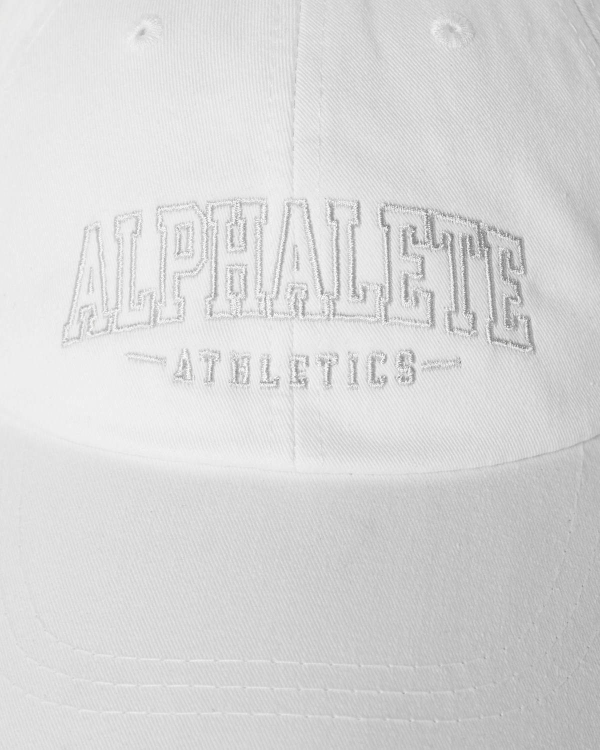 Alphalete Adjustable Cap Blanche Femme | KSJ-93783831