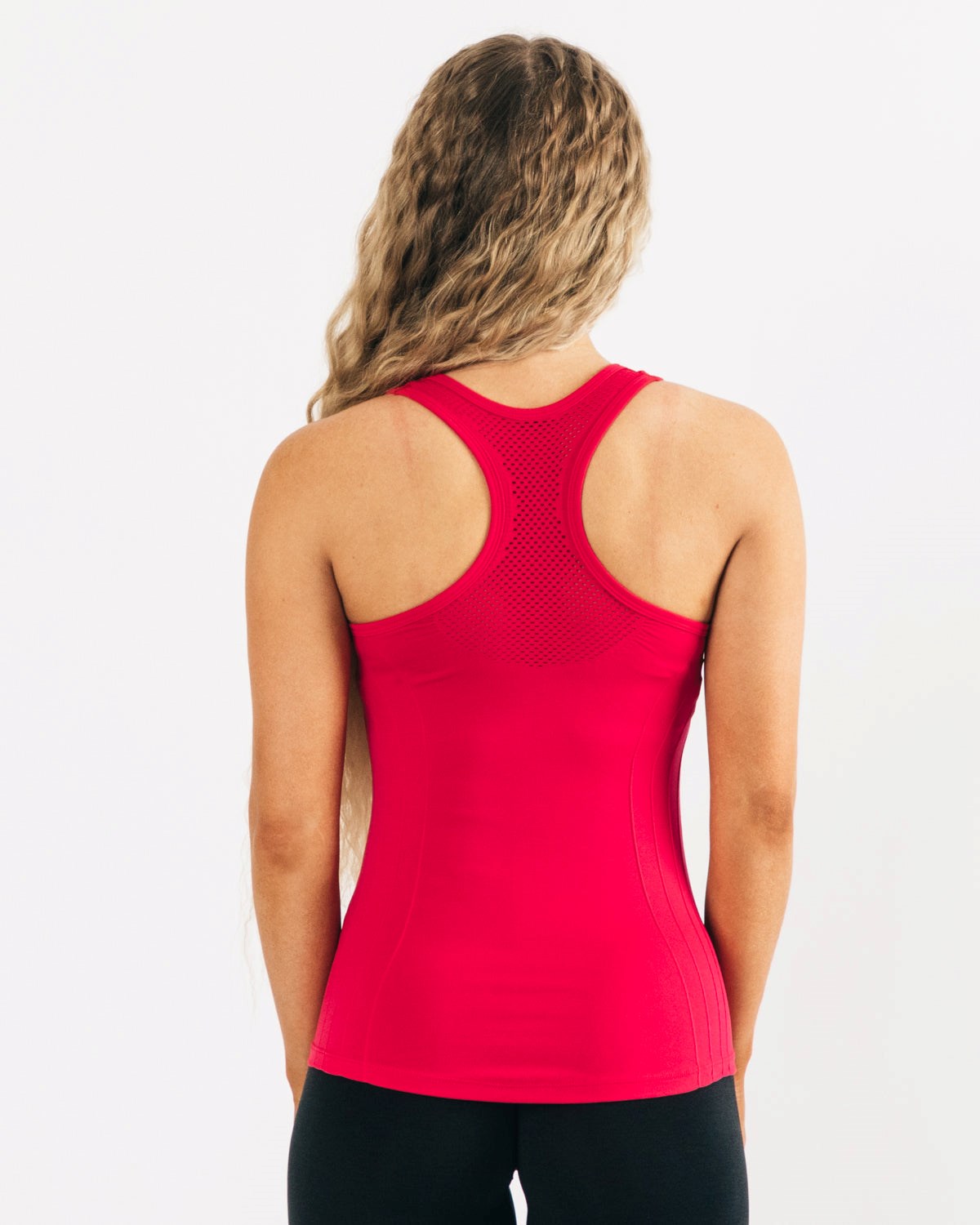 Alphalete High Performance Seamless Tank Rose Femme | UXM-81039231