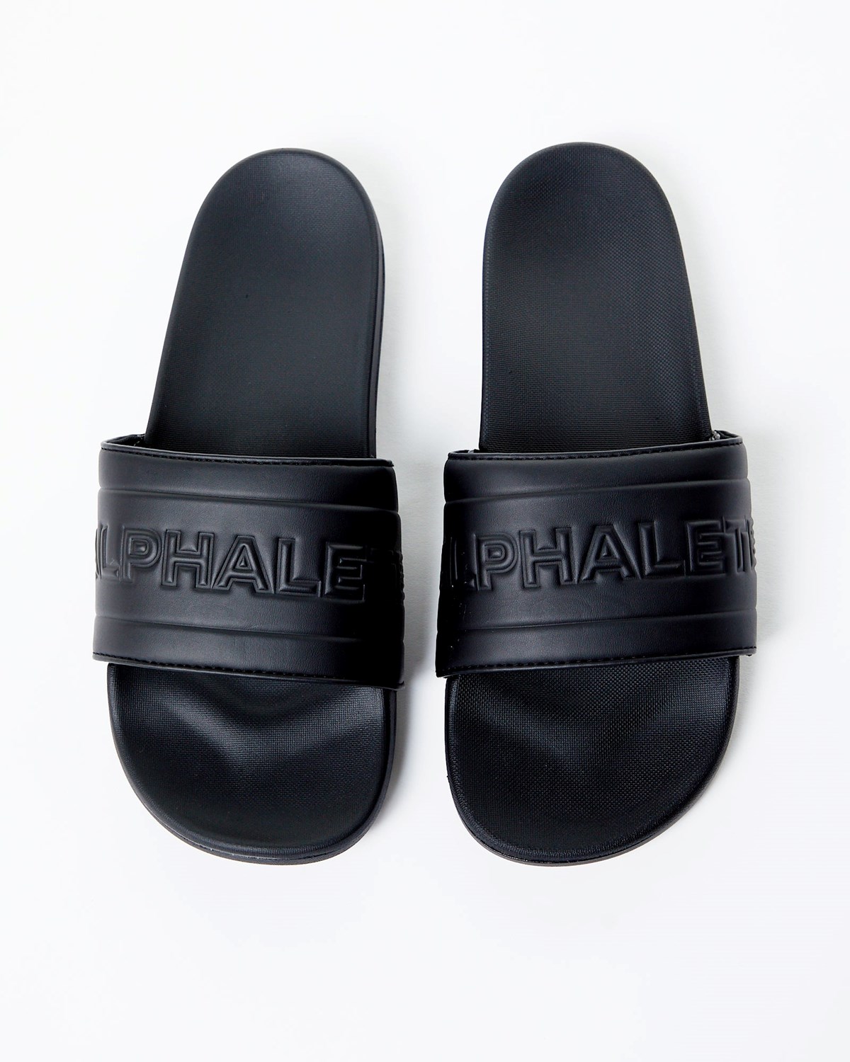 Alphalete Slides Noir Femme | XTK-71625733