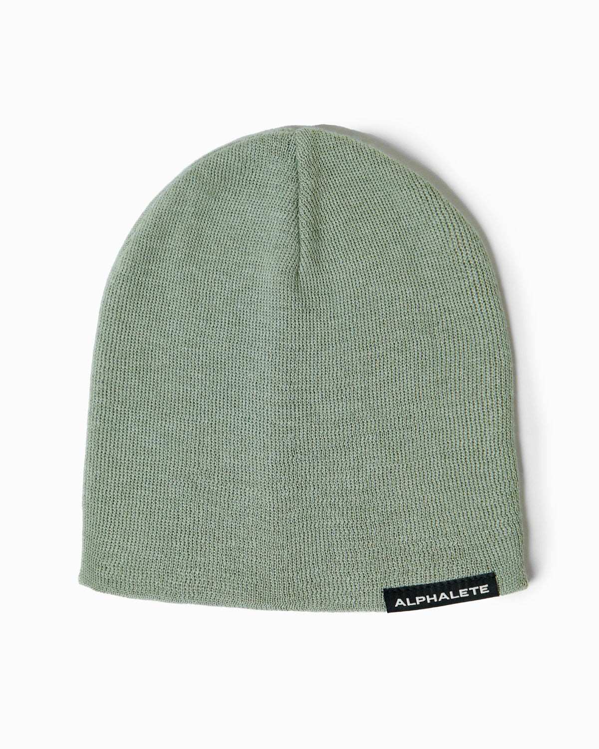 Alphalete Coton Knit Beanie Sage Femme | AMS-98482173