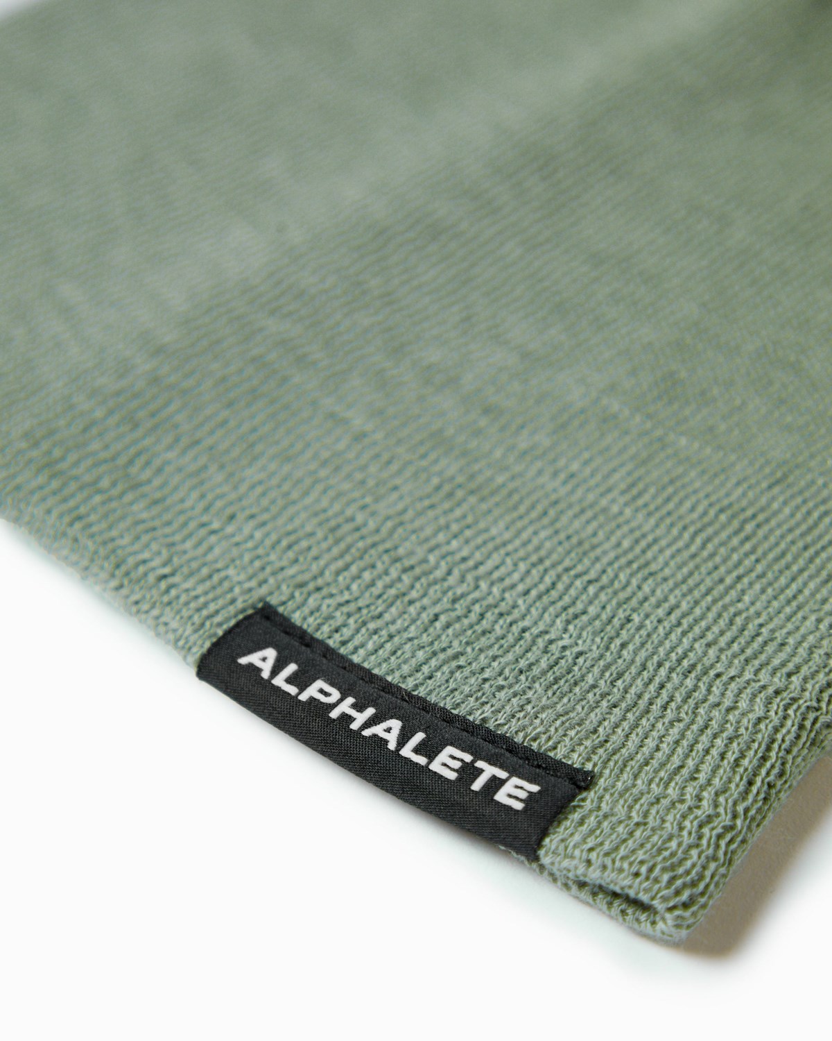 Alphalete Coton Knit Beanie Sage Femme | AMS-98482173