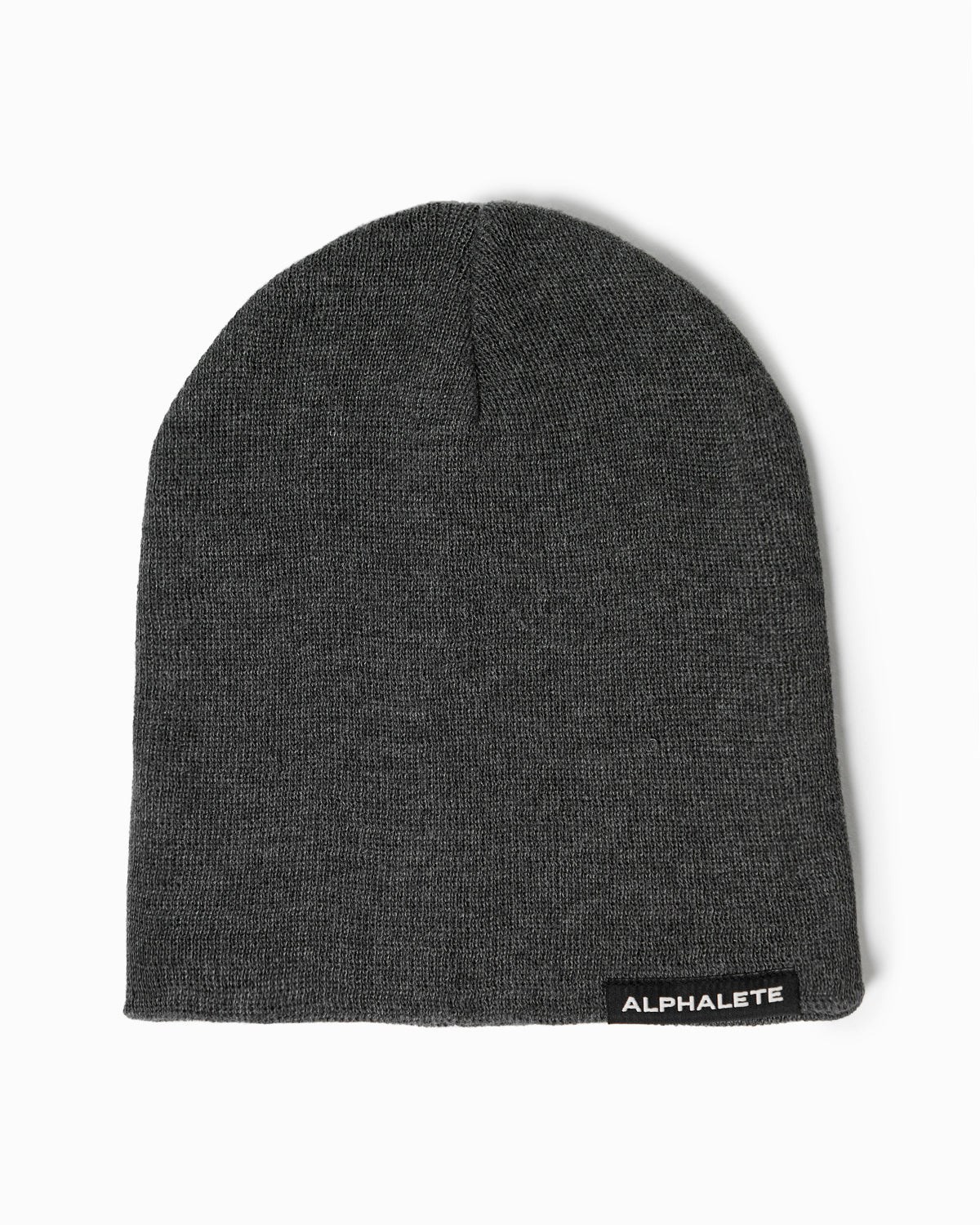 Alphalete Coton Knit Beanie Charcoal Femme | XSC-50851306