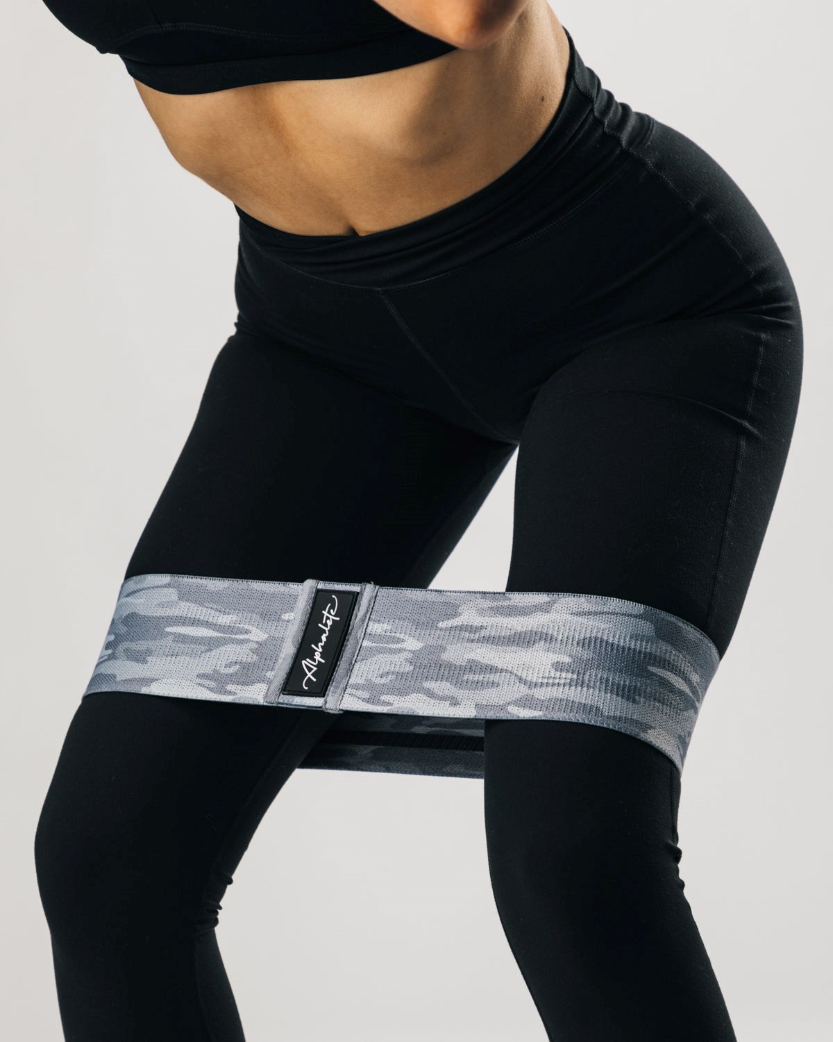 Alphalete Alphalete Glute Band Argent Camouflage Femme | ACS-56608230