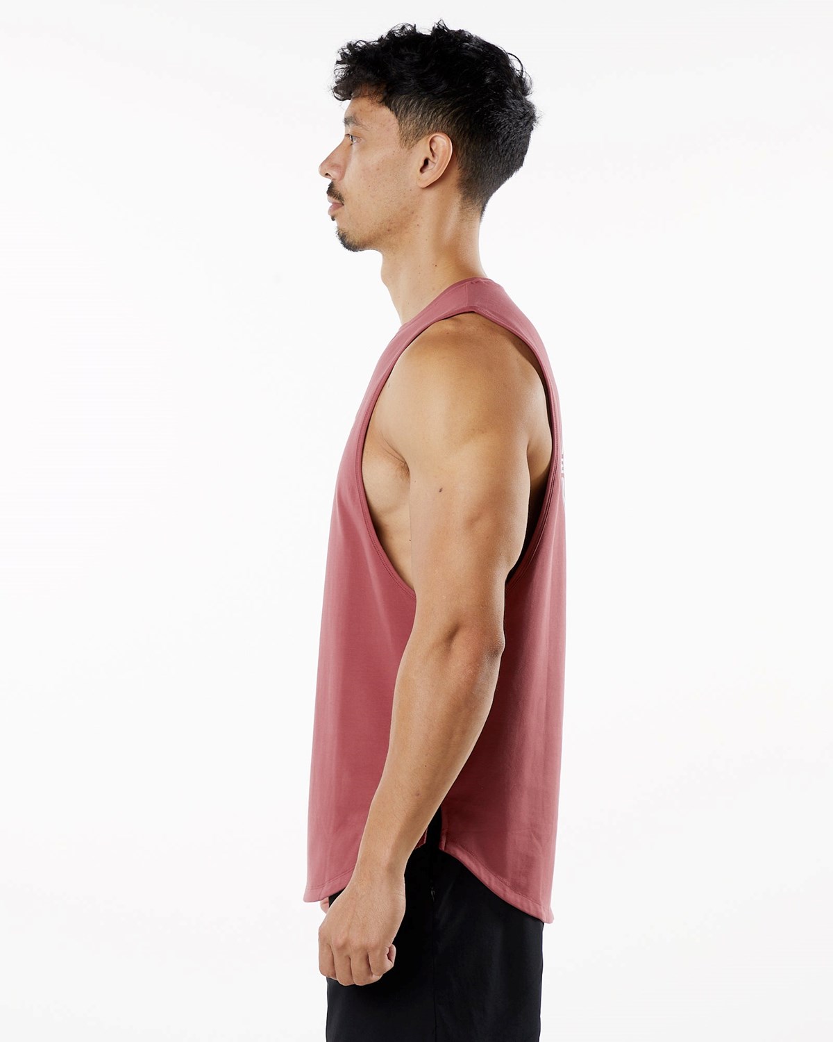 Alphalete Fitted Performance Tank Gingerbread Homme | ZJU-13904983