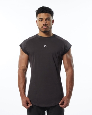 Alphalete High Performance Sans Manches Tee Grise Homme | XHD-07133734