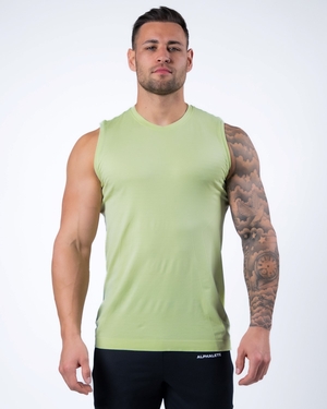 Alphalete High Performance Seamless Tank Frozen Spring Homme | PPE-27062248