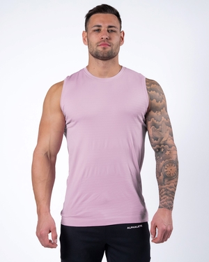 Alphalete High Performance Seamless Tank Bloom Homme | HXX-07099310