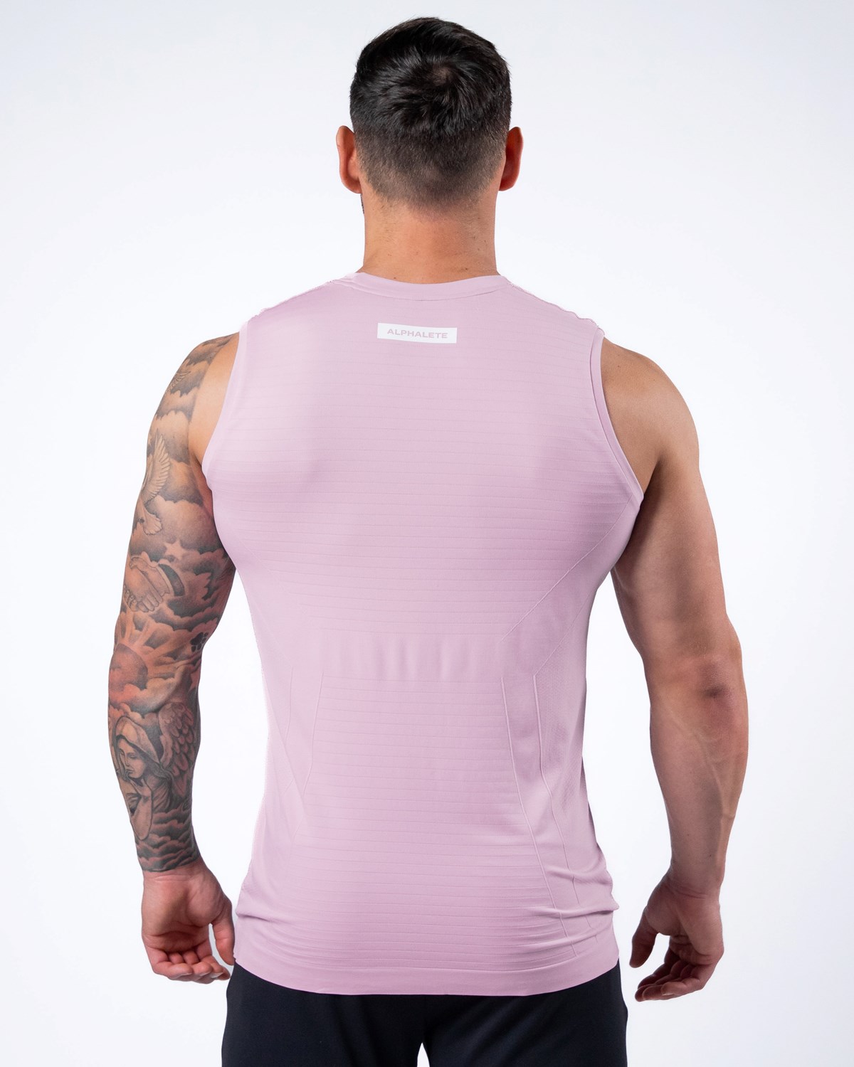 Alphalete High Performance Seamless Tank Bloom Homme | HXX-07099310