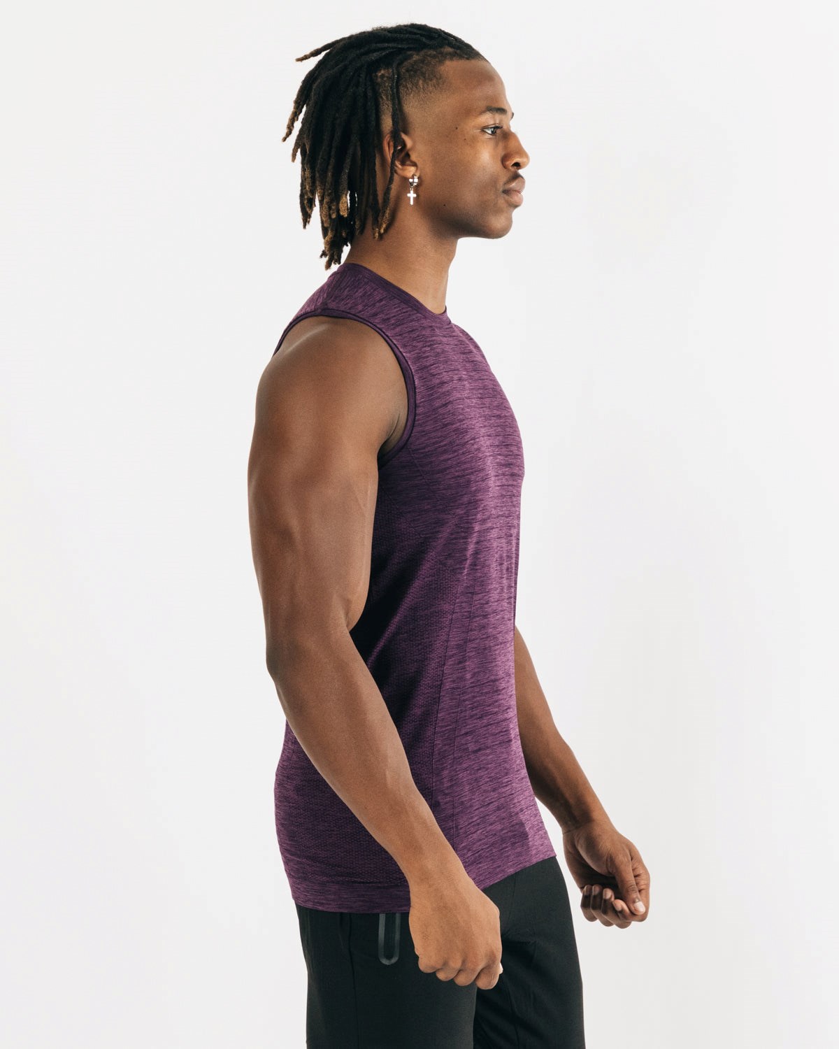 Alphalete High Performance Seamless Tank Twilight Homme | JRR-12303140