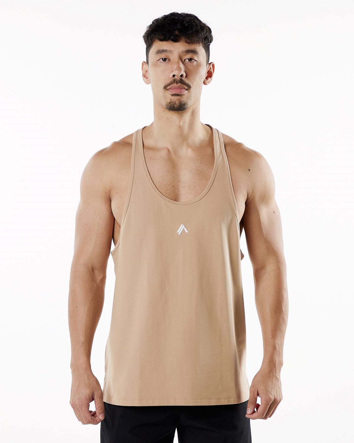 Alphalete Fitted Performance Stringer Taupe Homme | NZY-33864546