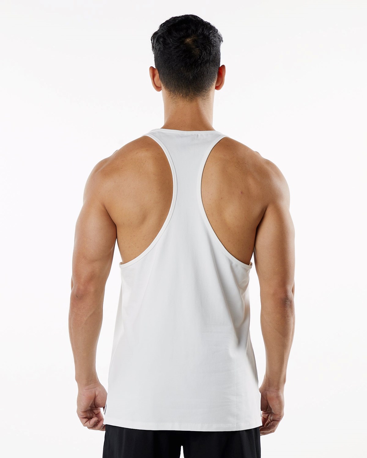 Alphalete Fitted Performance Stringer Blanche Homme | UIL-59619614