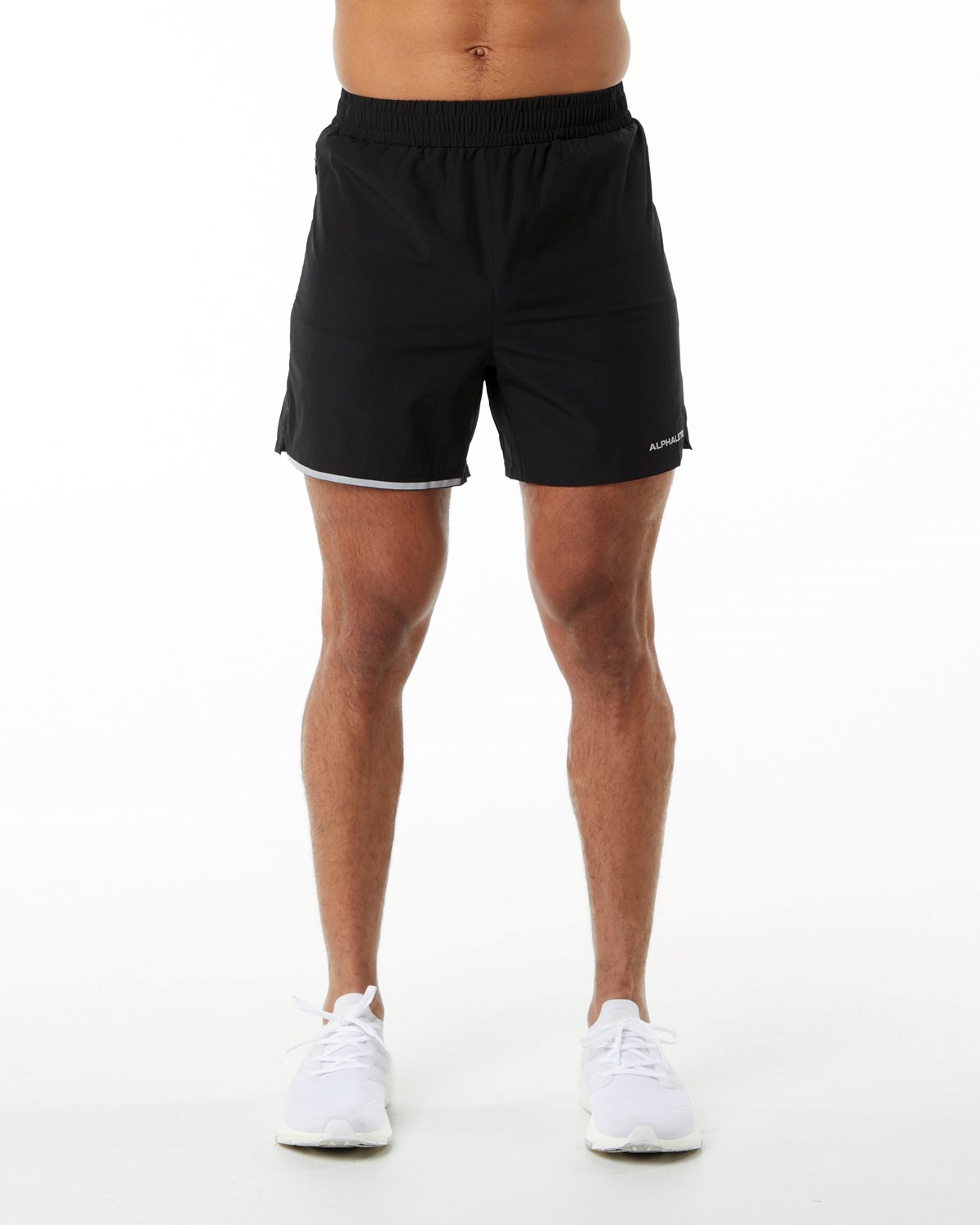 Alphalete Woven Course Corta Noir Homme | XVD-09568772