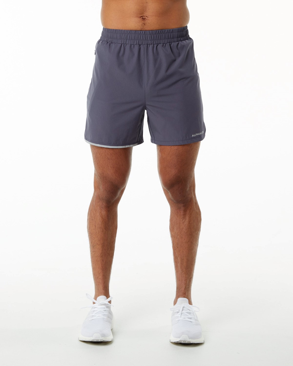 Alphalete Woven Course Corta Violette Homme | UBZ-30258097