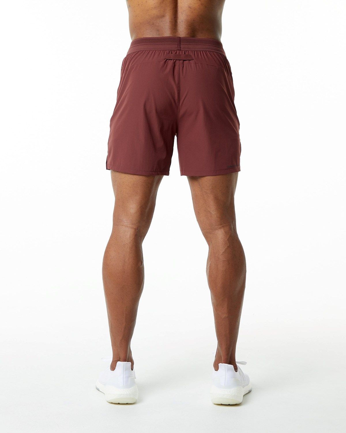 Alphalete Woven Course Corta Merlot Homme | WZC-10223511