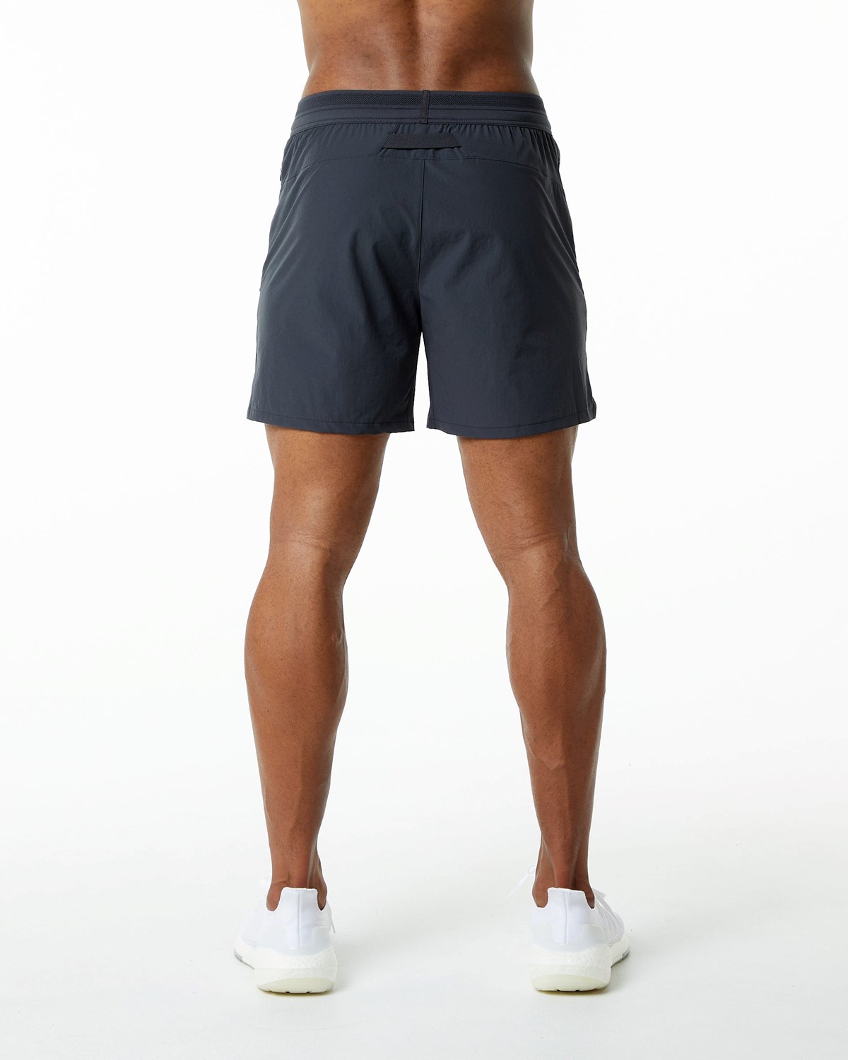 Alphalete Woven Course Corta Charcoal Homme | YKV-25780571