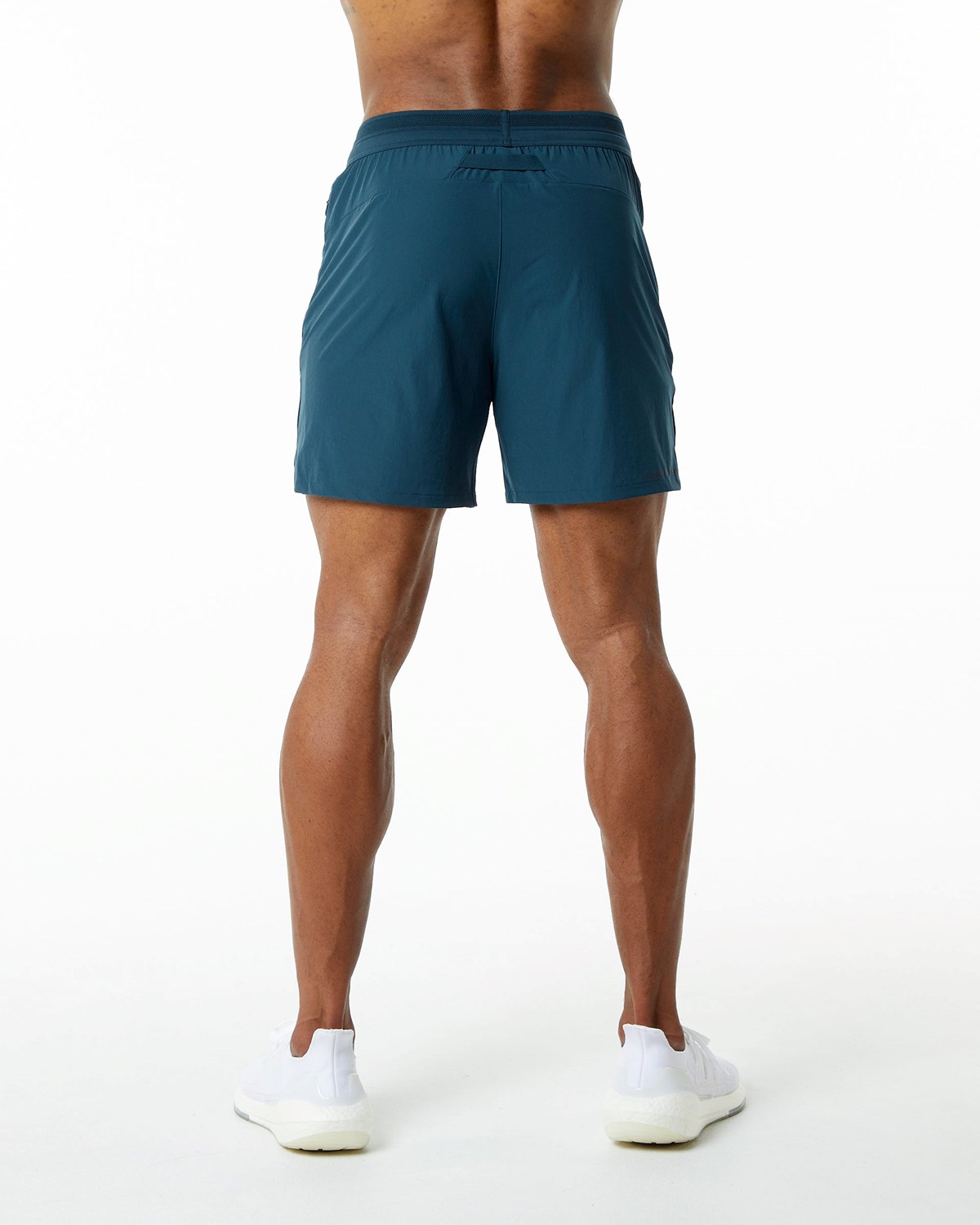 Alphalete Woven Course Corta Bleu Foncé Homme | WCN-41421690