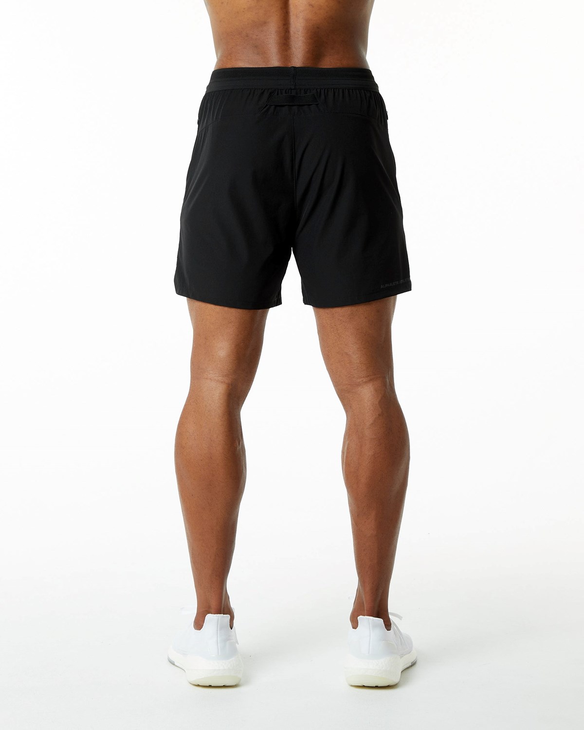 Alphalete Woven Course Corta Noir Homme | GZX-80041580